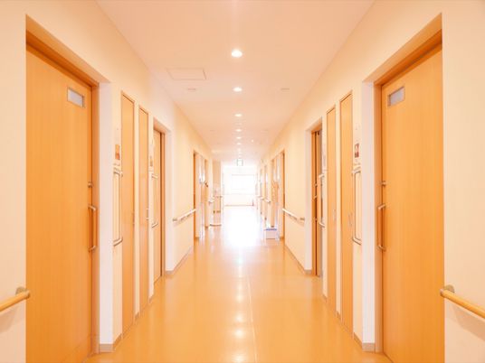 清潔な廊下の様子