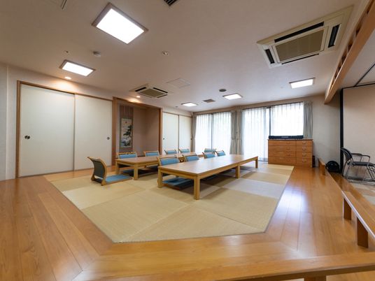 和室の落ち着いた居室