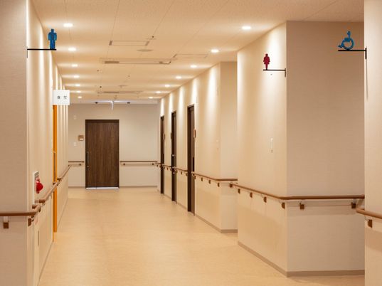 清潔な廊下の様子