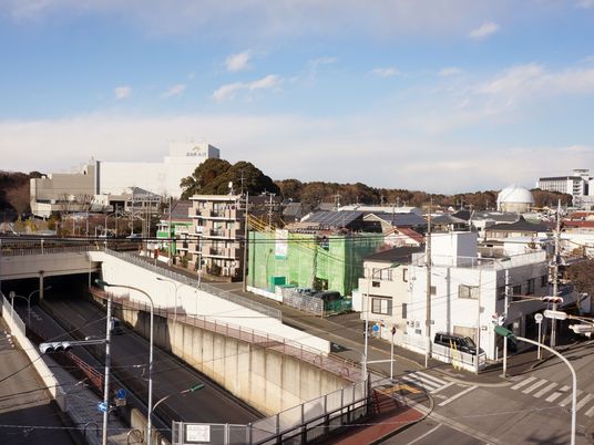 市街地の外観風景