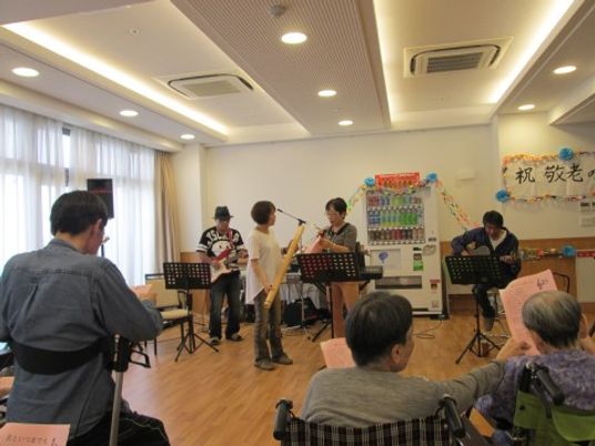 楽しい音楽活動の様子