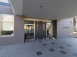 清潔感のあるエントランス