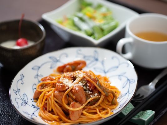 美味しそうな料理の盛り付け