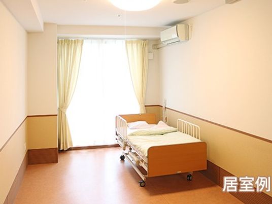 明るい居室  