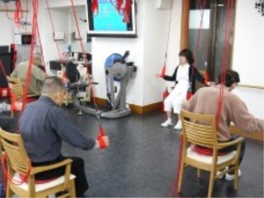 機能訓練を行う部屋