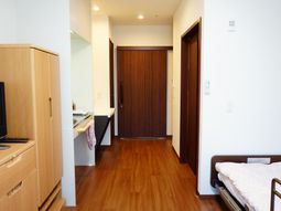 清潔な居室の一角