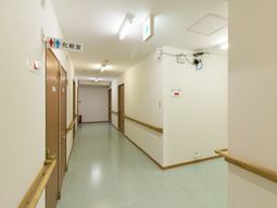 清潔な廊下の様子