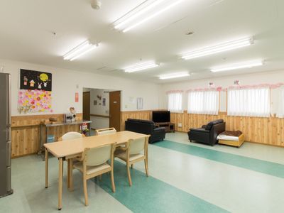 共有スペースの室内