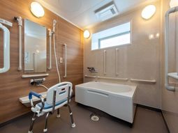 バリアフリー浴室の設備