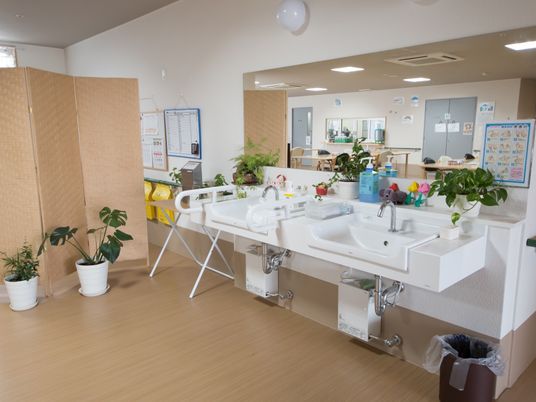 洗面台とリハビリ用具