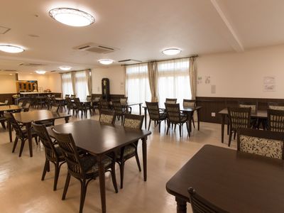 広々とした快適食堂