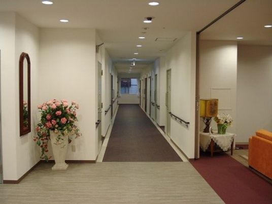清潔感のある廊下