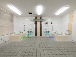 清潔な浴室の様子