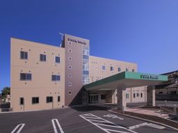 新しい建物のエントランス