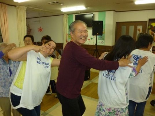 楽しげなダンスイベント