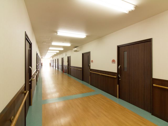 清潔感のある廊下