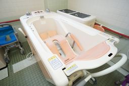 機能的な浴室設備