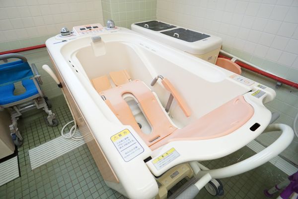 機能的な浴室設備