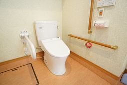 バリアフリーのトイレ