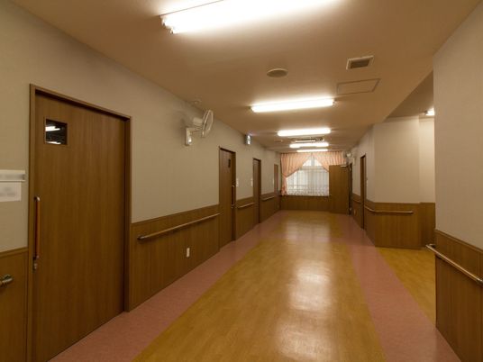 清潔な廊下の様子