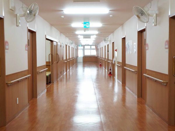 清潔な廊下の様子