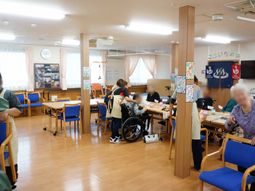 明るい共有スペース