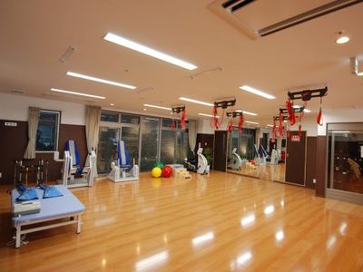 広々としたリハビリ室