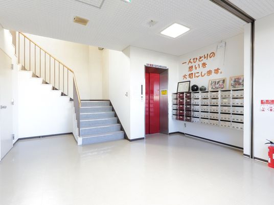 エントランスのスナップ