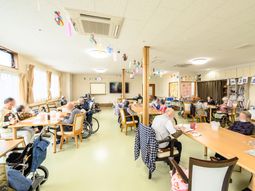 活気ある共有空間