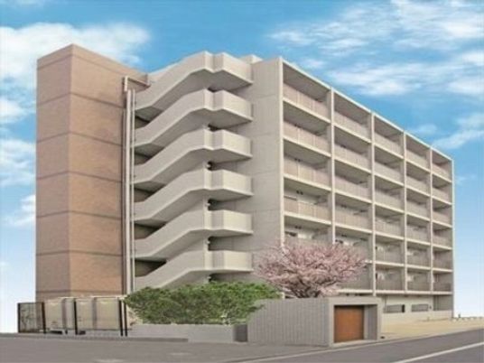 桜木と共に立つ建物