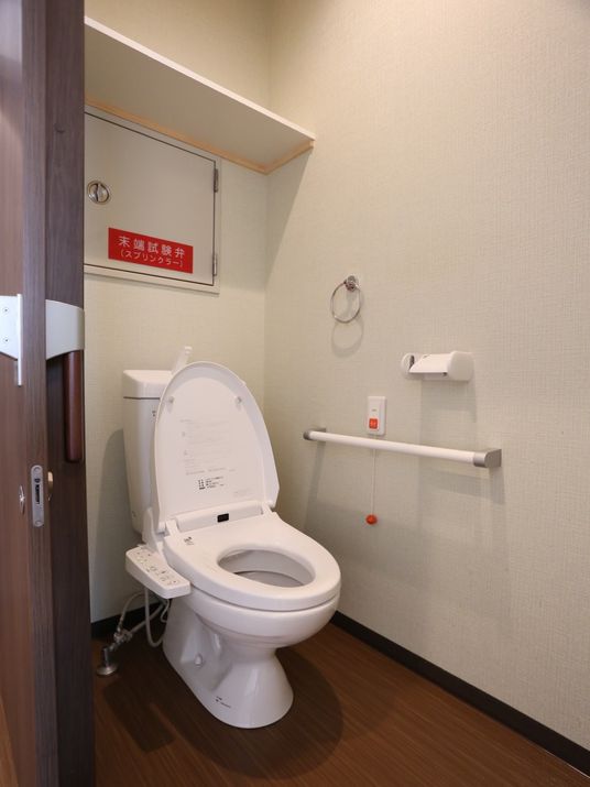 バリアフリートイレの様子