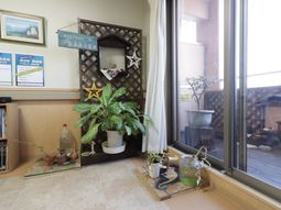 居心地のよい室内コーナー