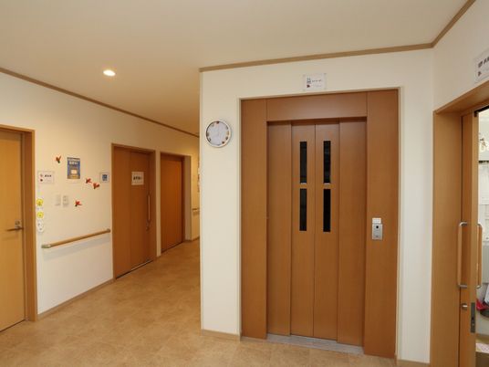 清潔感のある廊下
