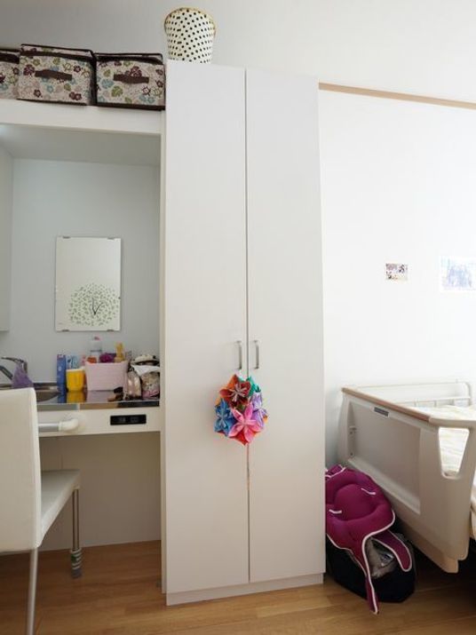 整った居室の一角