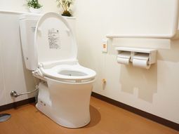 清潔感のあるトイレ空間