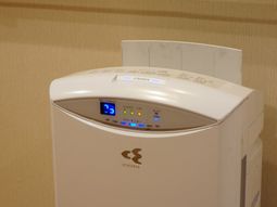 衣類乾燥機のアップ写真