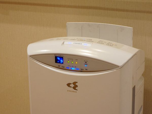 衣類乾燥機のアップ写真