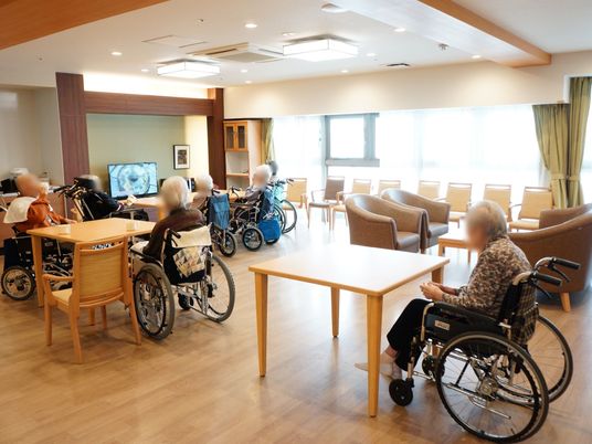 広々とした共有スペース