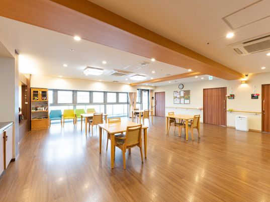 快適な食堂の内装