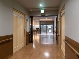 清潔感のある廊下