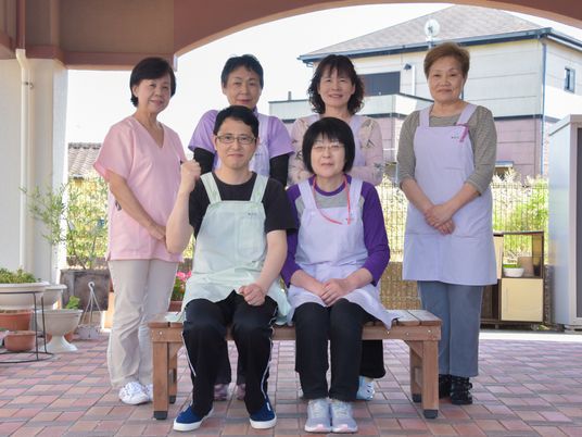 スタッフ集合の笑顔
