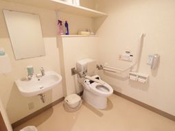 清潔なトイレスペース