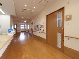 清潔感のある廊下