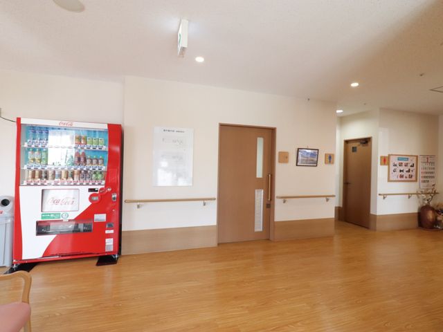 廊下にある自動販売機