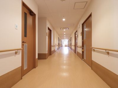 清潔な廊下の風景