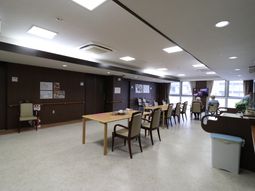 共有スペースの明るい日常