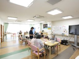 多機能空間の活気