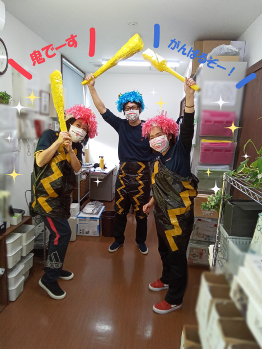 スタッフの明るいイメージ