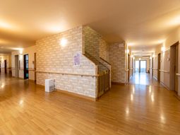 廊下の綺麗な光景