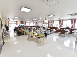 共有スペースの明るい様子